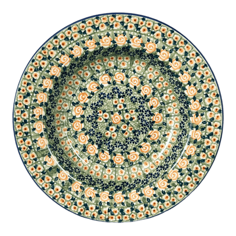 Plate, Round, Soup Plate, 9.25" in "Perennial Garden" by Manufaktura | T133S-LM