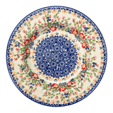 Plate, Round, Soup Plate, 9.25" in "Poppy Persuasion" by Manufaktura | T133S-P265