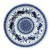 Polish Pottery Soup Plate (Duet in Blue) | T133S-SB01 at PolishPotteryOutlet.com