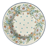 Plate, Round, Soup Plate, 9.25" in "Daisy Bouquet" by Manufaktura | T133S-TAB3