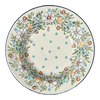 Polish Pottery Soup Plate (Daisy Bouquet) | T133S-TAB3 at PolishPotteryOutlet.com