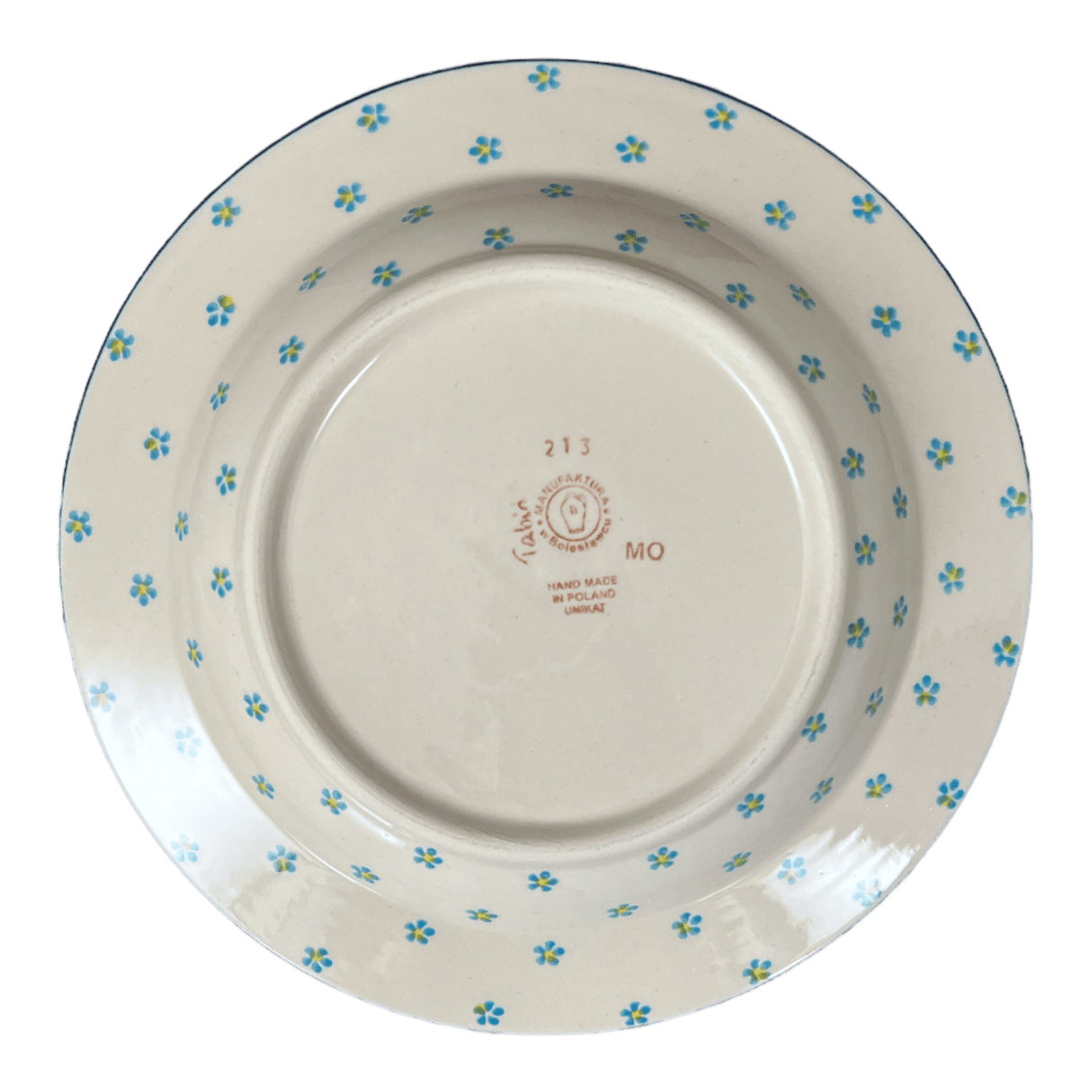 Plate, Round, Soup Plate, 9.25" in "Daisy Bouquet" by Manufaktura | T133S-TAB3