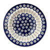 Polish Pottery Soup Plate (Peacock in Line) | T133T-54A at PolishPotteryOutlet.com