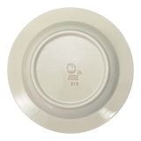 Plate, Round, Soup Plate, 9.25" in "Peacock in Line" by Manufaktura | T133T-54A