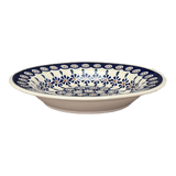 Plate, Round, Soup Plate, 9.25" in "Floral Peacock" by Manufaktura | T133T-54KK