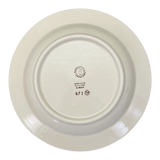 Plate, Round, Soup Plate, 9.25" in "Floral Peacock" by Manufaktura | T133T-54KK