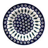 Plate, Round, Soup Plate, 9.25" in "Peacock" by Manufaktura | T133T-54