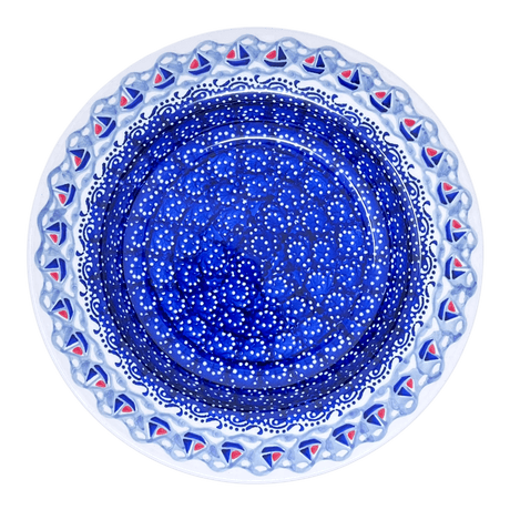 Plate, Round, Soup Plate, 9.25" in "Smooth Sailing" by Manufaktura | T133T-DPMA