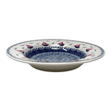Plate, Round, Soup Plate, 9.25" in "Smooth Seas" by Manufaktura | T133T-DPML