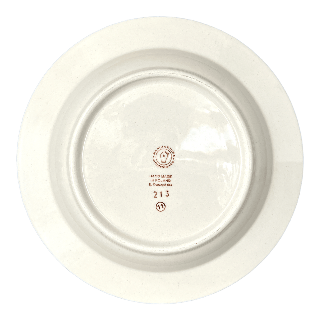 Plate, Round, Soup Plate, 9.25" in "Lady Bugs" by Manufaktura | T133T-IF45