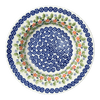 Polish Pottery Soup Plate (Holly in Bloom) | T133T-IN13 at PolishPotteryOutlet.com
