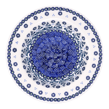 Plate, Round, Soup Plate, 9.25" in "Snowy Pines" by Manufaktura | T133T-U22
