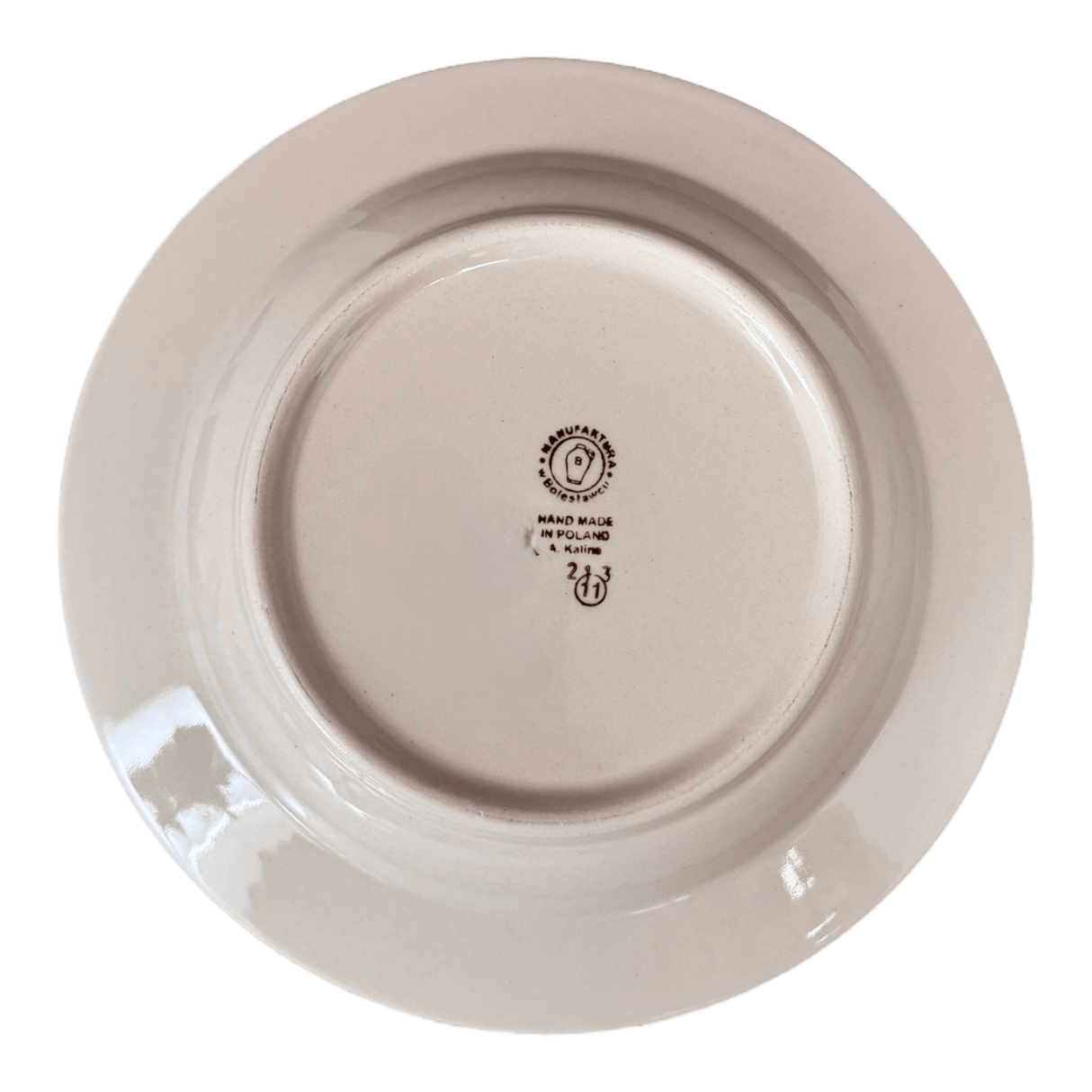 Plate, Round, Soup Plate, 9.25" in "Metro" by Manufaktura | T133T-WCZM