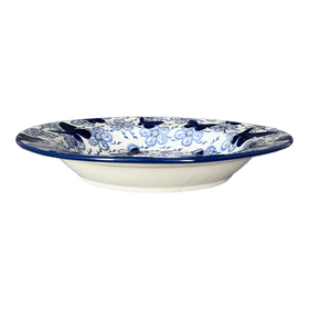 Polish Pottery Soup Plate (Blue Butterfly) | T133U-AS58 Additional Image at PolishPotteryOutlet.com