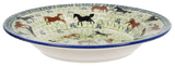 Plate, Round, Soup Plate, 9.25" in "On the Range" by Manufaktura | T133U-INK2