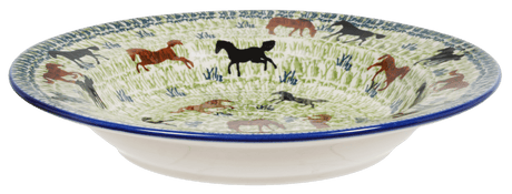 Plate, Round, Soup Plate, 9.25" in "On the Range" by Manufaktura | T133U-INK2