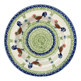 Polish Pottery Soup Plate (Chicken Dance) | T133U-P320 Additional Image at PolishPotteryOutlet.com