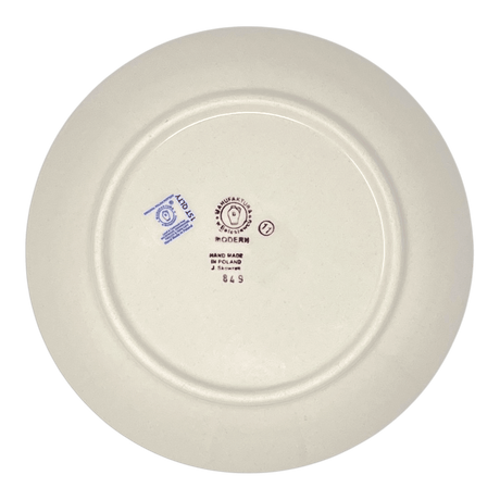 Plate, Round, Salad, 8.5" in "Modern Blue" by Manufaktura | T134M-J8KO