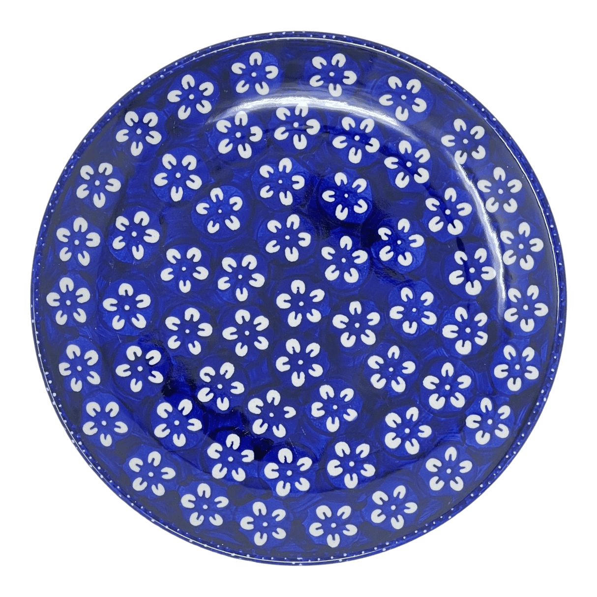 Plate, Round, Salad, 8.5" in "Modern Blue" by Manufaktura | T134M-J8KO