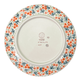 Plate, Round, Salad, 8.5" in "Peach Blossoms" by Manufaktura | T134S-AS46