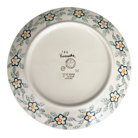 Plate, Round, Salad, 8.5" in "Sunrise Jasmine" by Manufaktura | T134S-DP1
