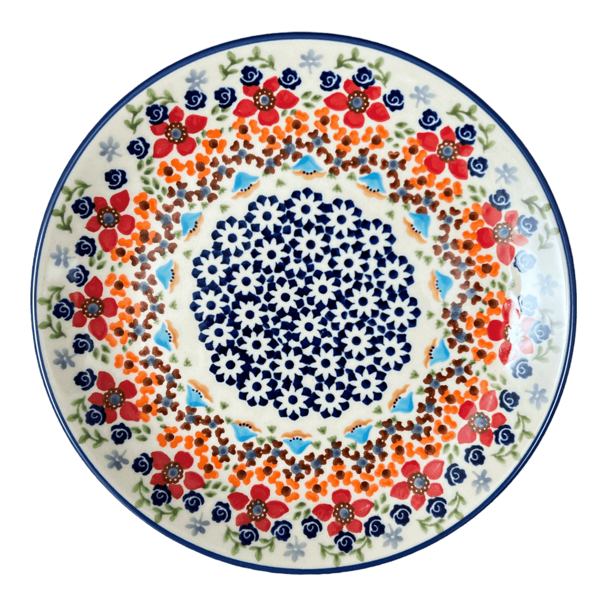 Plate, Round, Salad, 8.5" in "Stellar Celebration" by Manufaktura | T134S-P309