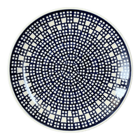 A picture of a Polish Pottery 8.5" Salad Plate (Windows Around) | T134T-72 as shown at PolishPotteryOutlet.com/products/8-5-salad-plate-windows-around-t134t-72