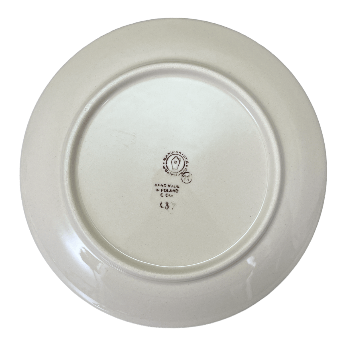 Plate, Round, Salad, 8.5" in "Field of Diamonds" by Manufaktura | T134T-ZP04