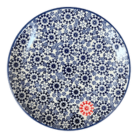 A picture of a Polish Pottery 8.5" Salad Plate (One of a Kind) | T134U-AS77 as shown at PolishPotteryOutlet.com/products/8-5-salad-plate-one-of-a-kind-t134u-as77