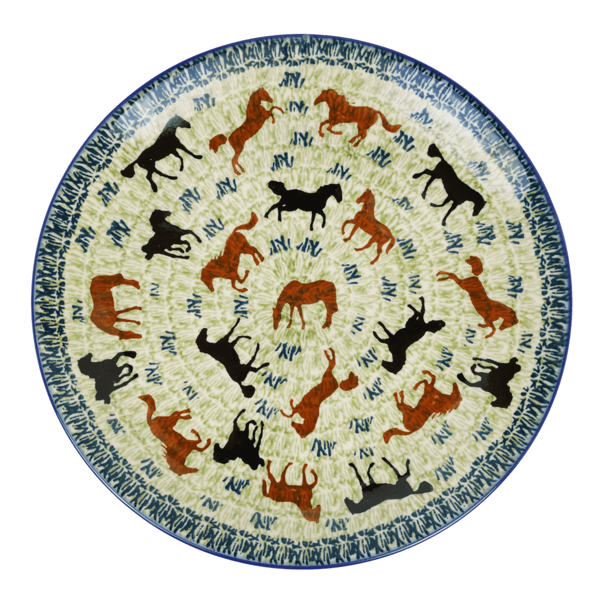 Plate, Round, Salad, 8.5" in "On the Range" by Manufaktura | T134U-INK2