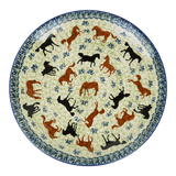 Plate, Round, Salad, 8.5" in "On the Range" by Manufaktura | T134U-INK2