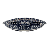 Plate, Round, Divided, 12.5" in "Mosquito" by Manufaktura | T138T-70