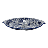 Plate, Round, Divided, 12.5" in "Kitty Cat Path" by Manufaktura | T138T-KOT6