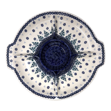 Plate, Round, Divided, 12.5" in "Snowy Pines" by Manufaktura | T138T-U22