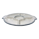 Plate, Round, Divided, 12.5" in "Misty Green" by Manufaktura | T138U-61Z