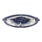 Plate, Round, Divided, 12.5" in "Festive Forest" by Manufaktura | T138U-INS6