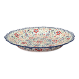 Platter, Round, Ornate, 13.5" in "Full Bloom" by Manufaktura | T142S-EO34