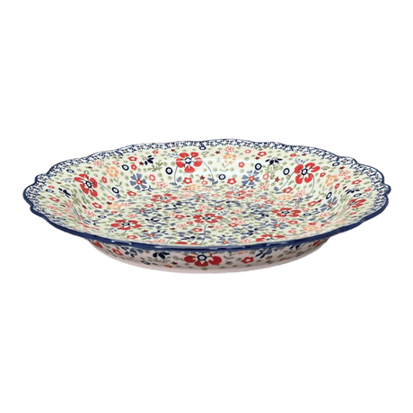 Plate, Round, Ornate, 13.5" in "Full Bloom" by Manufaktura | T142S-EO34