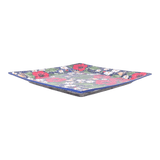 Plate, Square, Dinner, 11.25" Plate in "Poppies & Posies" by Manufaktura | T145S-IM02