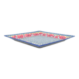 Plate, Square, Dinner, 11.25" Plate in "Poppies in Bloom" by Manufaktura | T145S-JZ34