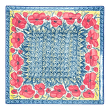 Plate, Square, Dinner, 11.25" Plate in "Poppies in Bloom" by Manufaktura | T145S-JZ34