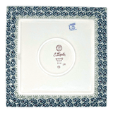 Plate, Square, Dinner, 11.25" Plate in "Dragonfly Delight" by Manufaktura | T145S-JZ36