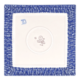 Plate, Square, Dinner, 11.25" Plate in "Butterfly Bliss" by Manufaktura | T145S-WK73