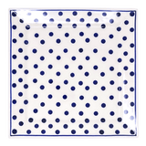 Plate, Square, Dinner, 11.25" Plate in "Polka Dot" by Manufaktura | T145T-61