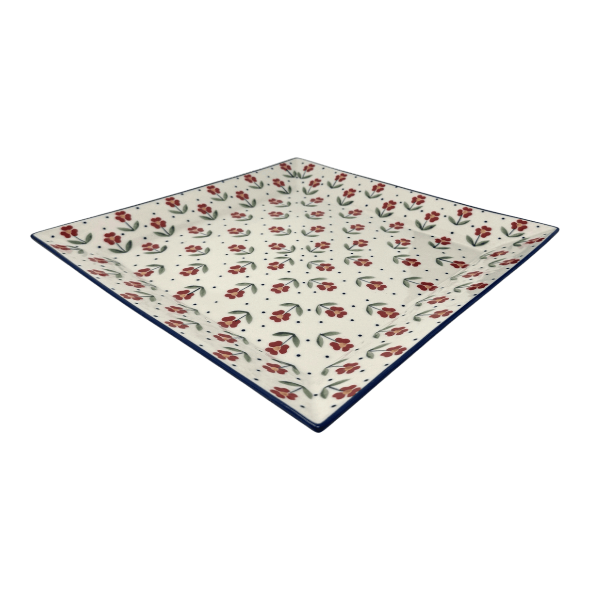 Plate, Square, Dinner, 11.25" Plate in "Simply Beautiful" by Manufaktura | T145T-AC61