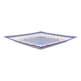 Plate, Square, Dinner, 11.25" Plate in "Flower Power" by Manufaktura | T145T-JS14
