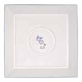 Plate, Square, Dinner, 11.25" Plate in "Flower Power" by Manufaktura | T145T-JS14