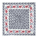 Plate, Square, Dinner, 11.25" Plate in "Scarlet Garden" by Manufaktura | T145T-KK01