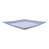 Plate, Square, Dinner, 11.25" Plate in "Kitty Cat Path" by Manufaktura | T145T-KOT6