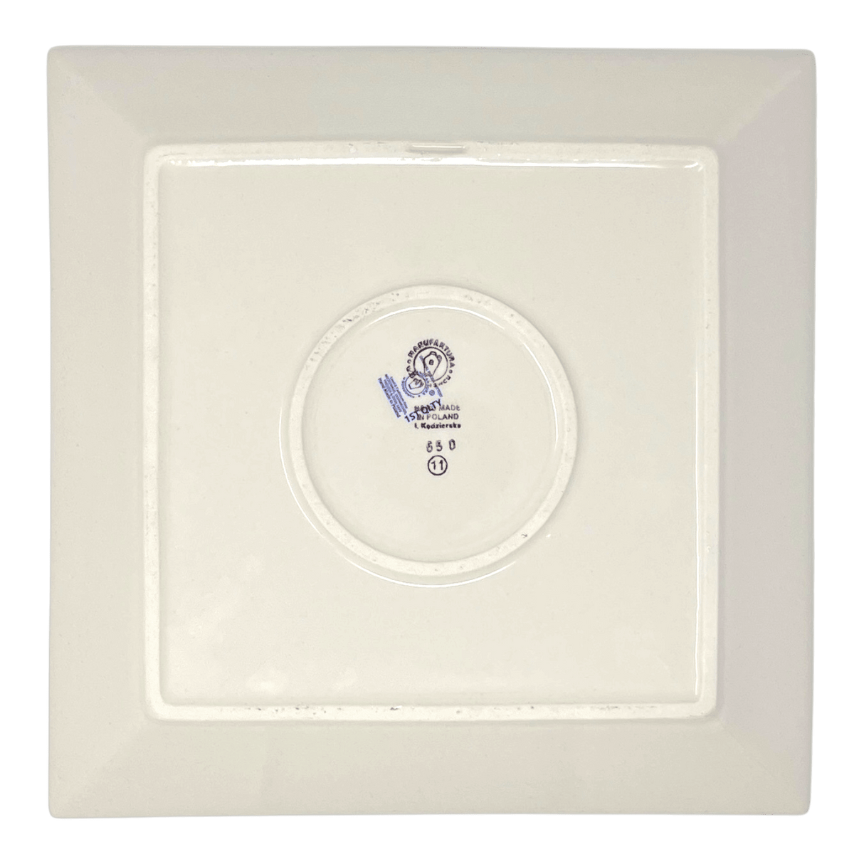 Plate, Square, Dinner, 11.25" Plate in "Bunny Love" by Manufaktura | T145T-P324